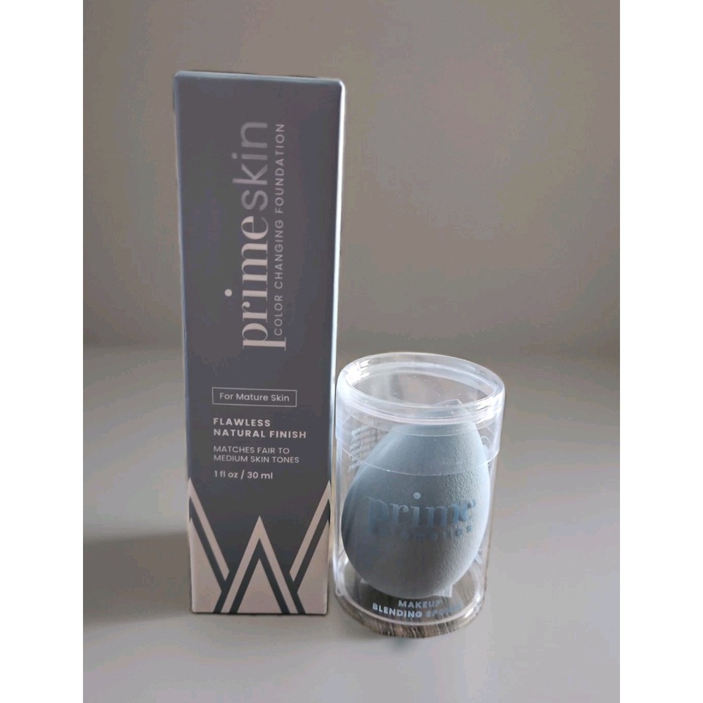 Primeskin PrimePrometics Color Changing Foundation for Mature Med to Fair Skin